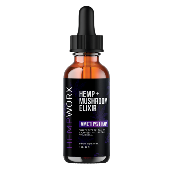 HempWorx Mushroom Elixir Amethyst Rain