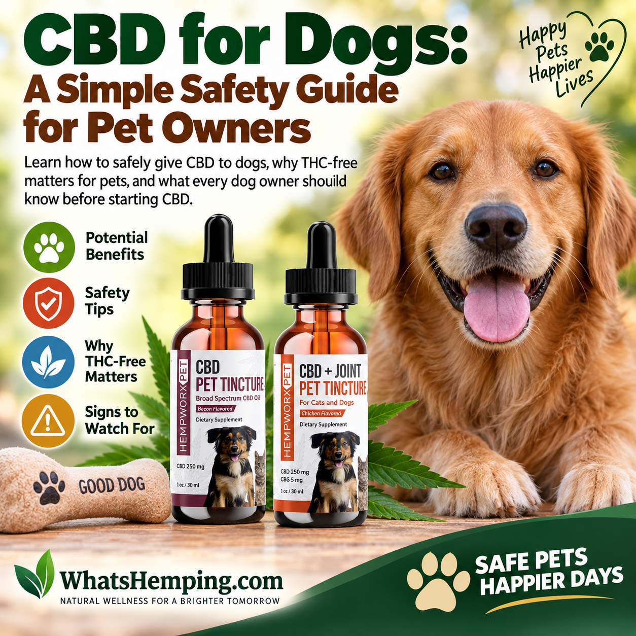 CBD for Dogs: A Simple Safety Guide for Pet Owners