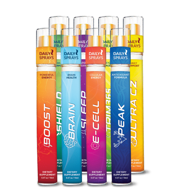 8 Pack HempWorx Daily Spray Bundle – Save on Top Wellness Sprays