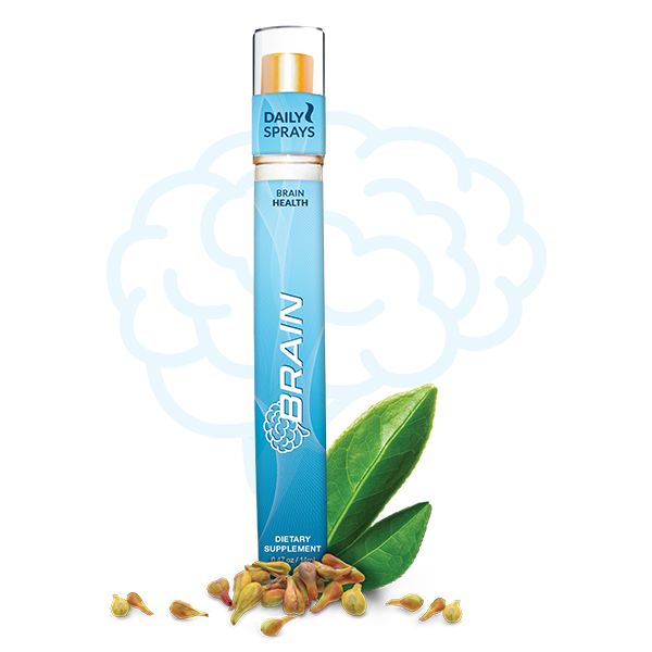 Brain Daily Spray – Cognitive Support with Vitamins & Amino Acids