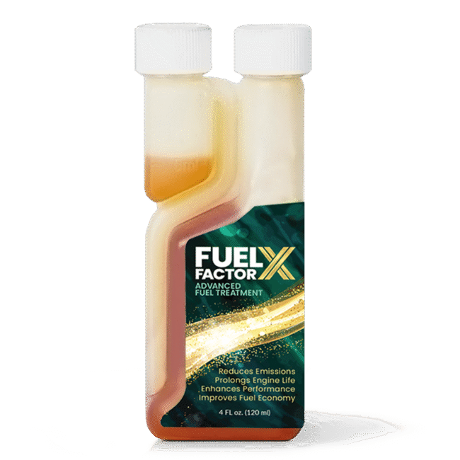 Fuel Factor X 4oz Bottle – Improve Fuel Economy & Engine Life (Treats 320 Gallons)
