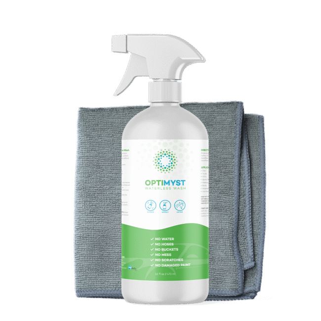 OptiMyst Waterless Wash – Eco-Friendly Car Cleaner & Protectant