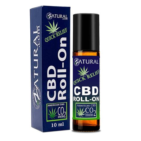 Zatural CBD Quick Relief Roll-On – Soothing Topical