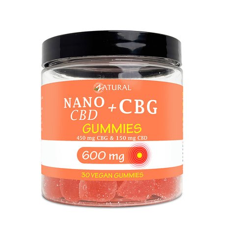 Zatural CBG Gummies with Nano CBD