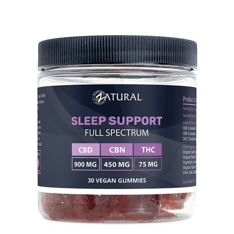 Zatural CBD Sleep Support Gummies – Full Spectrum