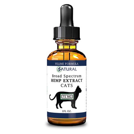 Zatural Hemp Extract for Cats – Broad Spectrum